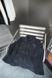Louis Vuitton Classic Three Dimensional Checkered Quilted Cotton Collar Cotton Jacket