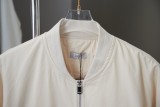 Dior Classic Logo Toothbrush Embroidered Zipper Baseball Jacket