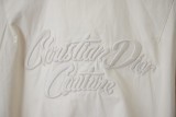 Dior Classic Logo Toothbrush Embroidered Zipper Baseball Jacket