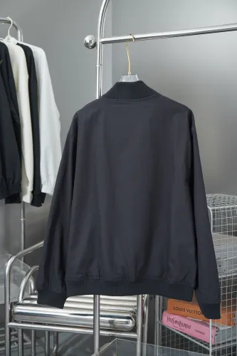 Louis Vuitton Classic Embroidered Logo Pilot Baseball Jacket