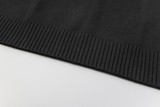 Prada Classic 3D Lock Embroidered Casual Round Neck Sweater