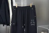 Chrome Hearts New Unisex Embroidered Cross Button Pants