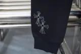 Chrome Hearts New Unisex Embroidered Cross Button Pants