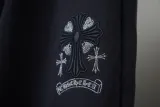 Chrome Hearts New Unisex Embroidered Cross Button Pants