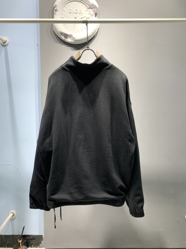 Dior x Stone Island Fashion Mid neck Side Zipper Casual Hoodie