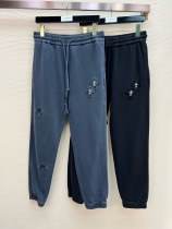 Chrome Hearts New Classic Patched Metal Cross Casual Pants