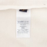 Louis Vuitton Fashion Inkjet Gradient Logo Printed Round Neck Hoodie