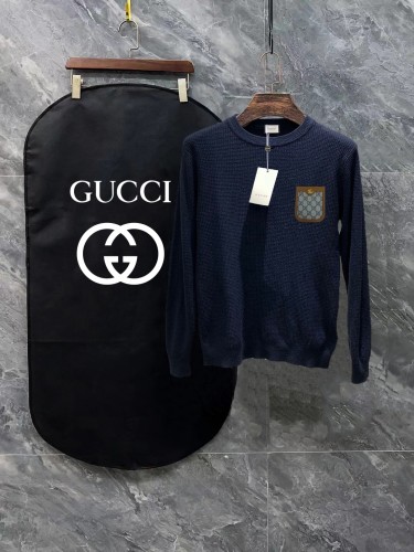 Gucci Couple New Classic Logo Casual Waffle Sweater
