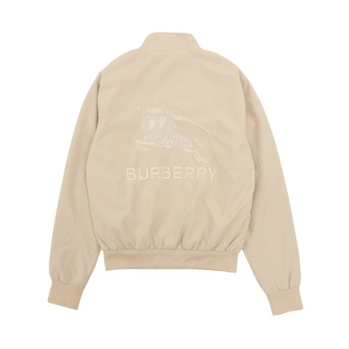 Burberry New Back Embroidered War Horse Jacket Coat