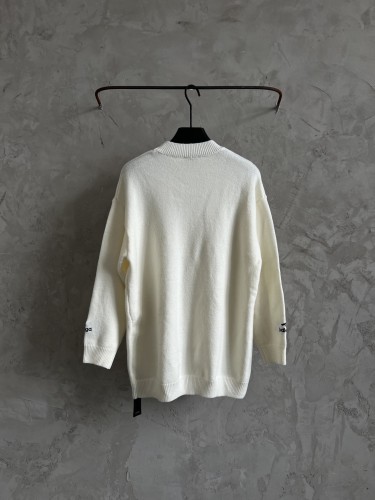 Balenciaga New Embroidered Letter Loose Sweater