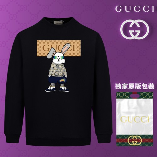 Gucci New Classic Logo Rabbit Printed Sportswear Couple Casual Woolen Hoodie