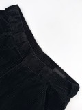 Prada Classic Triangle Logo Corduroy Work Pants