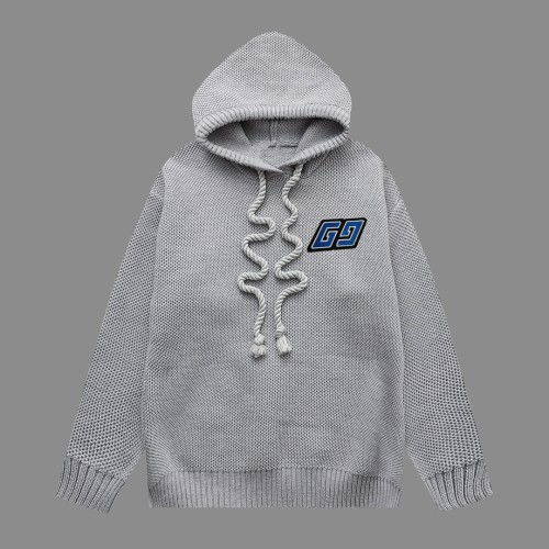 Gucci Classic Double G Thick Wool Hoodie Sweater