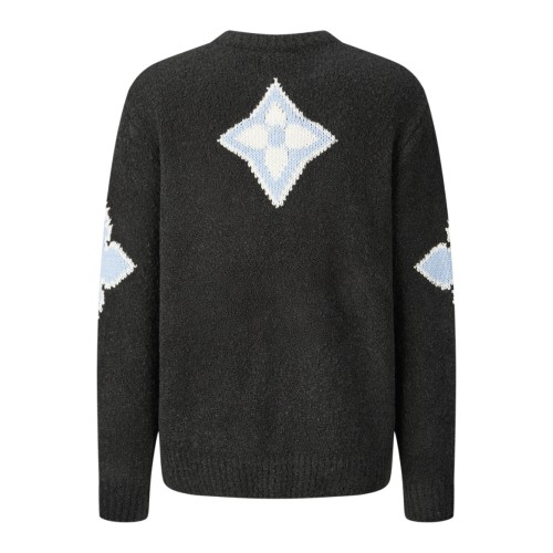 Louis Vuitton New Inlaid Wool Round Neck Sweater