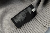 Prada New Lock Embroidered Logo Round Neck Sweater