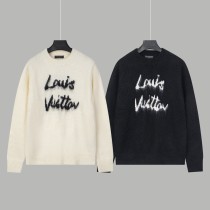Louis Vuitton New Logo Jacquard mohair Round Neck Sweater