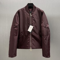 Dior New Classic CD Embroidered Casual Flight Jacket
