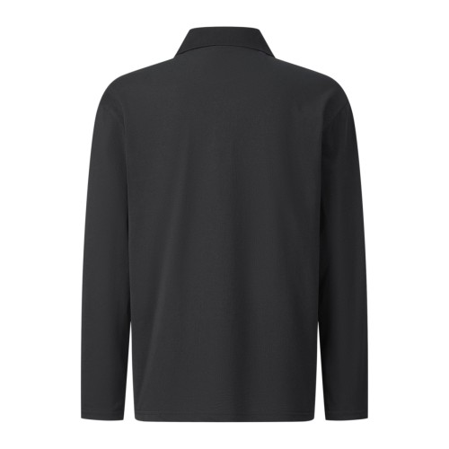Prada New Classic Casual Half Zipper Polo Shirt