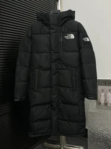 The North FACE Classic Large Pocket Casual Hooded Long Down Jacket