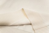Prada New Lock Embroidered Logo Round Neck Sweater