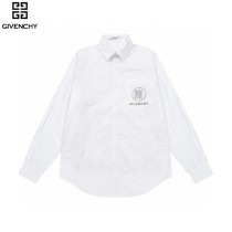 Givenchy Fashion Tarot Card Series Embroidered Long Sleeve Shirt