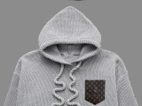 Louis Vuitton Classic New Logo Thick Wool Hoodie Sweater