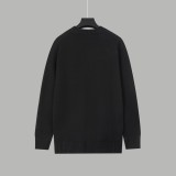 Prada New Lock Embroidered Logo Round Neck Sweater