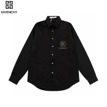 Givenchy Fashion Tarot Card Series Embroidered Long Sleeve Shirt