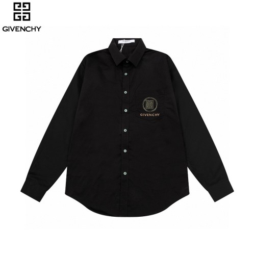 Givenchy Fashion Tarot Card Series Embroidered Long Sleeve Shirt