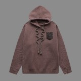 Louis Vuitton Classic New Logo Thick Wool Hoodie Sweater