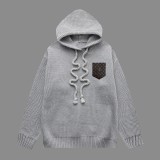 Louis Vuitton Classic New Logo Thick Wool Hoodie Sweater