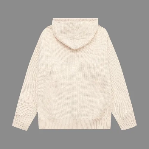 Chrome Hearts Classic Embroidered Cross Thickened Wool Hoodie Sweater