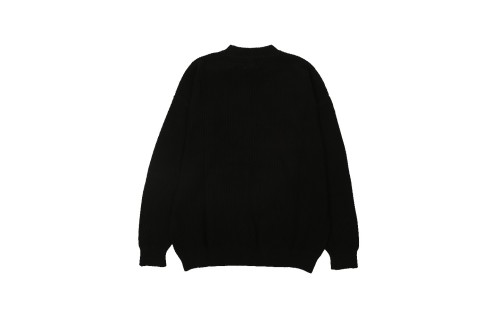 Burberry New Versatile Round Neck Casual Wool Sweater