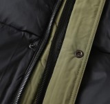 Burberry Unisex Classic 3D Letter Contrast Oversize Down Jacket