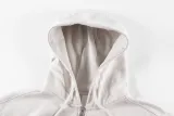 Chrome Hearts Unisex Classic Patchwork Embroidered Hoodie Zipper Jacket