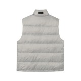 Dior Winter New Full Print CD Dark Flower Logo Down Vest
