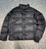 Givenchy New Men's Full Dark Pattern Jacquard Stand Up Down Jacket