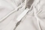 Chrome Hearts Unisex Classic Patchwork Embroidered Hoodie Zipper Jacket