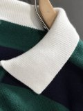 Fendi Classic Embroidered Logo Collar Wool Sweater