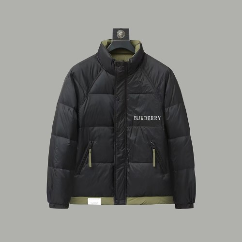 Burberry Unisex Classic 3D Letter Contrast Oversize Down Jacket