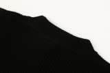Burberry New Versatile Round Neck Casual Wool Sweater