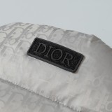 Dior Winter New Full Print CD Dark Flower Logo Down Vest