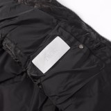 Dior Winter New Full Print CD Dark Flower Logo Down Vest