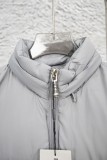 Balenciaga Classic Couple Simple Logo Printed Cotton Jacket
