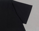 Prada New Fashion Triangle Logo Gradient Logo Letter Versatile Short Sleeve T-shirt