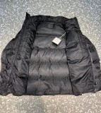 Givenchy New Men's Full Dark Pattern Jacquard Stand Up Down Jacket