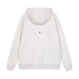 Chrome Hearts Unisex Classic Patchwork Embroidered Hoodie Zipper Jacket