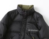 Burberry Unisex Classic 3D Letter Contrast Oversize Down Jacket