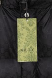 Gucci Classic Double G Contrast Splicing Ribbon Down Jacket