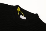 Burberry New Versatile Round Neck Casual Wool Sweater